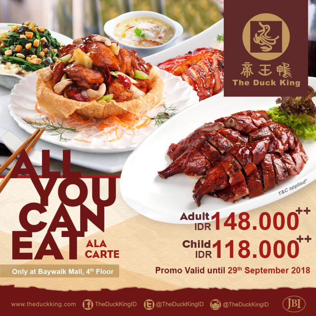 All You Can Eat Ala Carte