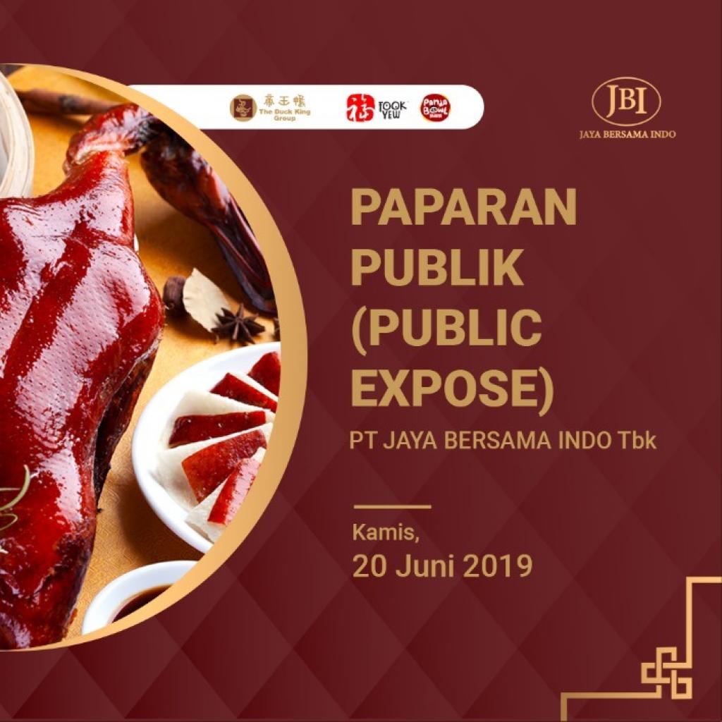 Paparan Publik/Public Expose