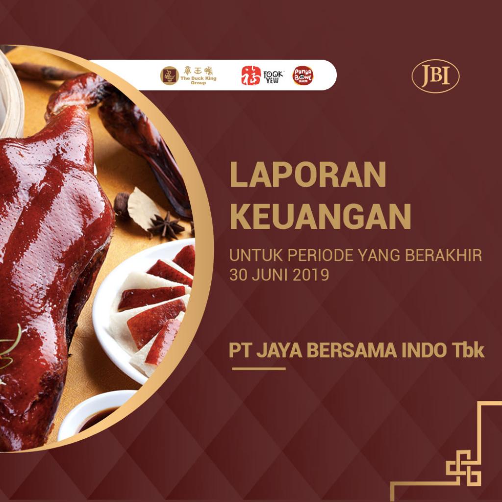 Laporan Keuangan untuk Periode Yang Berakhir 30 Juni 2019